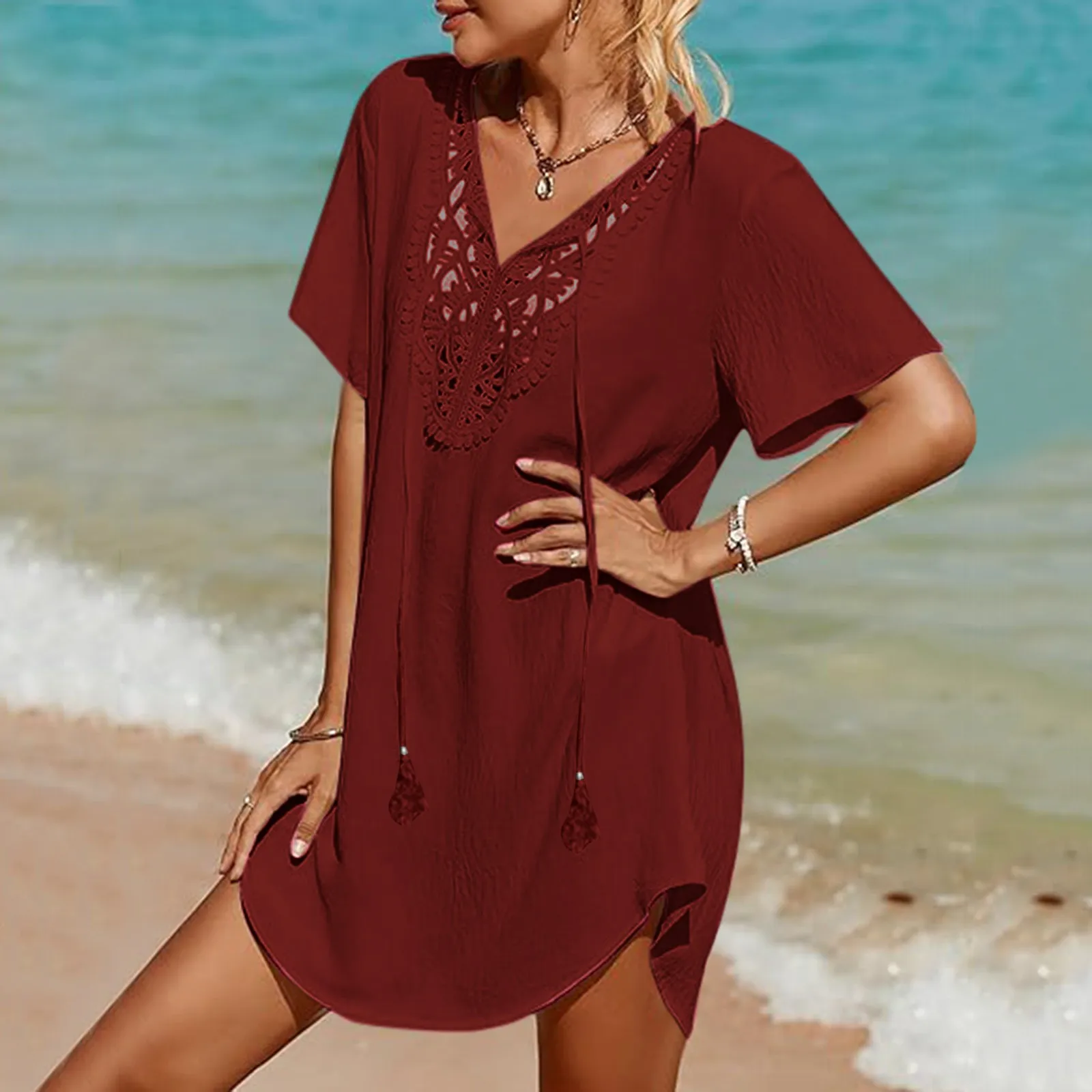 Surfing Bikini Cover Up Sunflower Women Summer Swimsuit Beach Dress swimsuit cover up swimsuit coverup beach suit women dresses