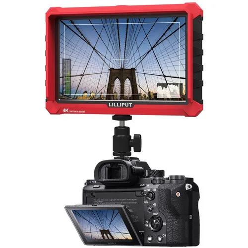 LILLIPUT A5/A7S/A11/A12 A Series monitor 4K Camera-top Monitor Broadcast Director Monitor Support 3G-SDI Input for DSLR Camera