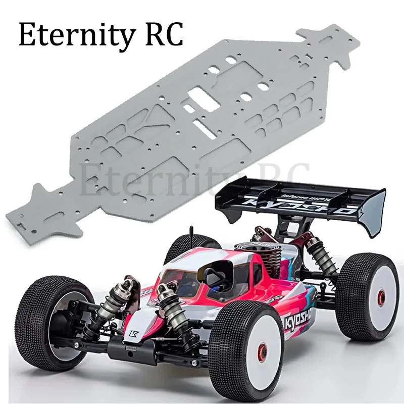 금속 메인 섀시 플레이트, Kyosho MP10 1/8 RC 자동차 업그레이드 부품..