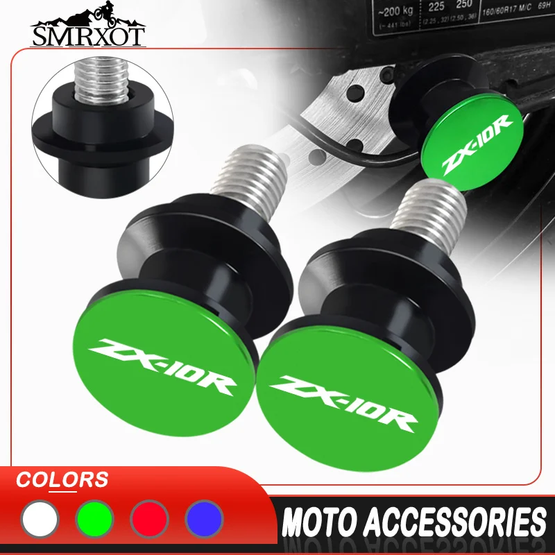 

Motorcycle For ZX25R 20-24 ZX-6R ZX636 15-24 ZX-10R 05-15 Swingarm Spools Slider Screw Stand zx25r zx10r zx6r Accessories