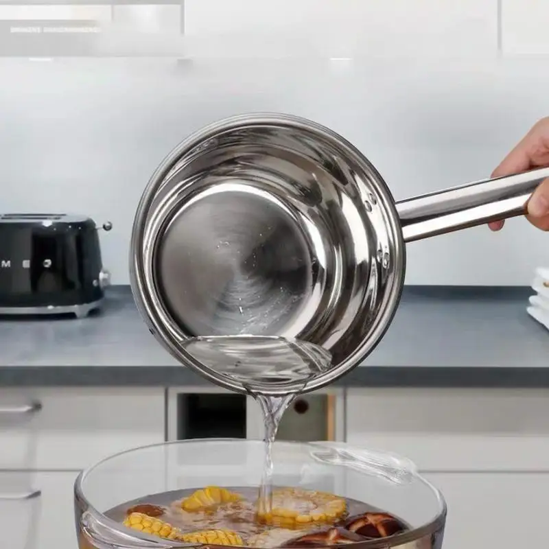 Bath Ladle With Handle Stainless Steel Dipper for Kitchen