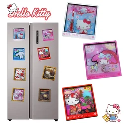 Hello Kitty Refrigerator Magnet Travel Souvenir Kitchen Decoration Accessories Color Children Toy Office Whiteboard Gadgets Cute