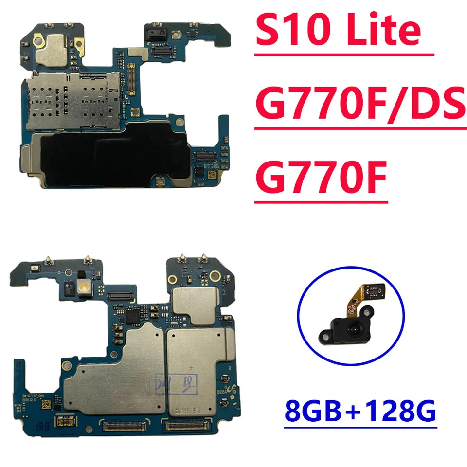 Dual SIM Unlocked Mainboard For Samsung Galaxy S10 LITE G770F