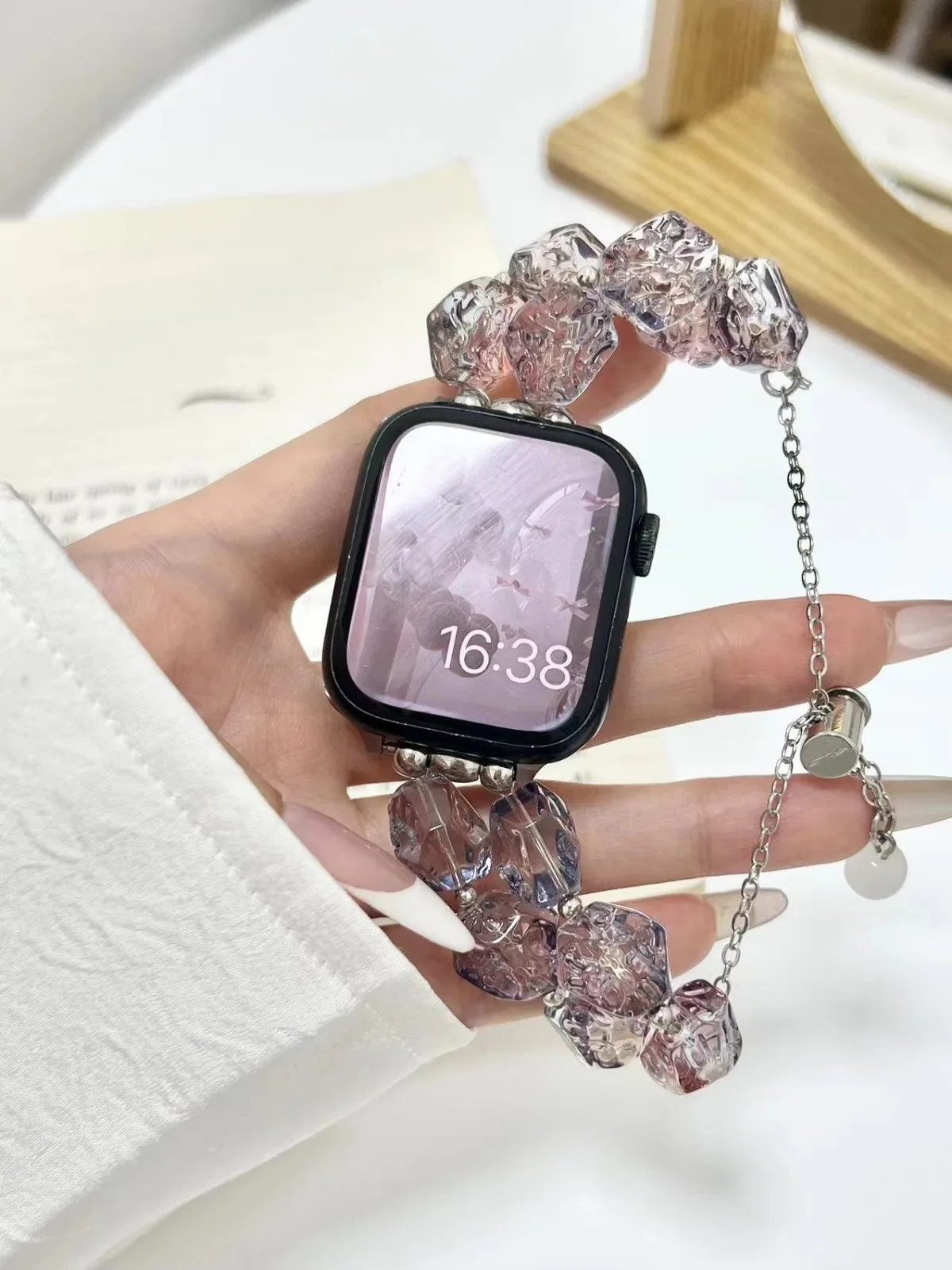 Bracelet de montre en acier inoxydable pour iWatch2 Series 10/9/8/7/6/5, bracelet de montre tendance 42/44/45/46/49 mm 38/40/41 mm_voghion.com
