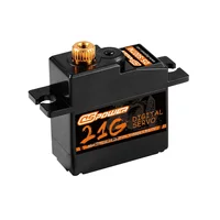 DSPOWER 21g Metal Gear mini servos 4.2KG 17g Servo for 1/16 1/18 RC Car slash E-Revo 144001 C24 D12 MN99S MN86 RC Airplane Robot - Image 4