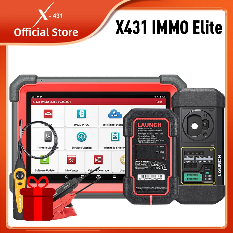 X-431 IMMO 엘리트 발사 키 프로그래머, 자동 진단 스캐너 키, 프로그래밍 코딩 도구, immobilizer 자동차 모든 키 분실 X431
