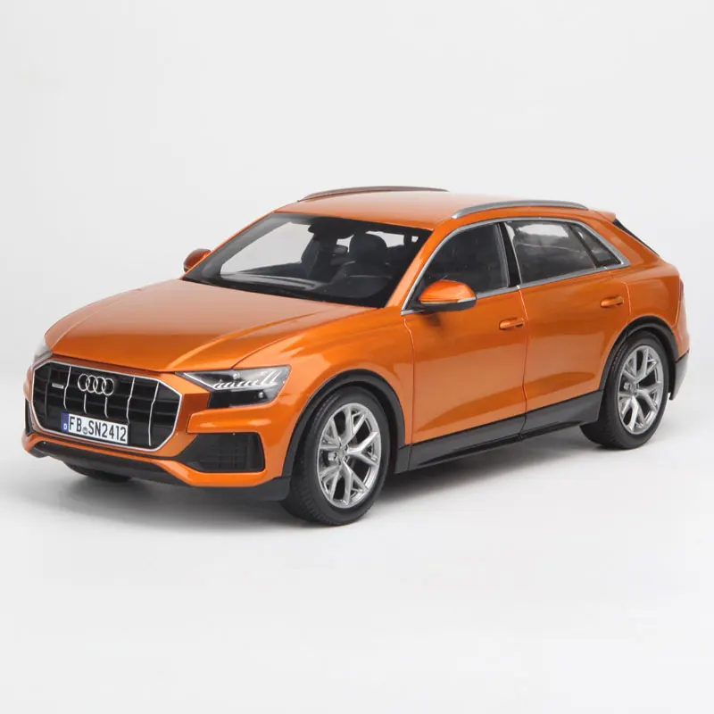 

NOREV 1/18 scale for Audi Q8 2018 alloy Car model SUV Static collection of ornaments Collect Birthday present