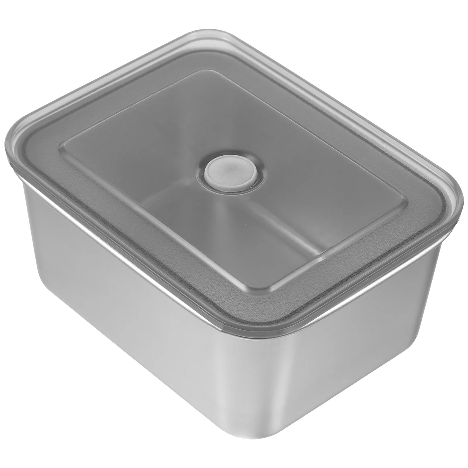 Stainless-Steel-Crisper-Box-Refrigerator-Food-Container-Butter-Food ...