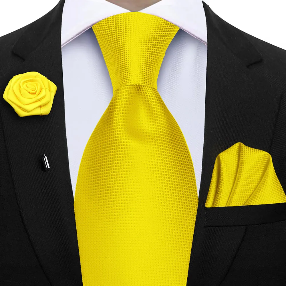 Elegant Peacock Blue Plaid Men's Accessory Set - Tie & Pocket Square Collection