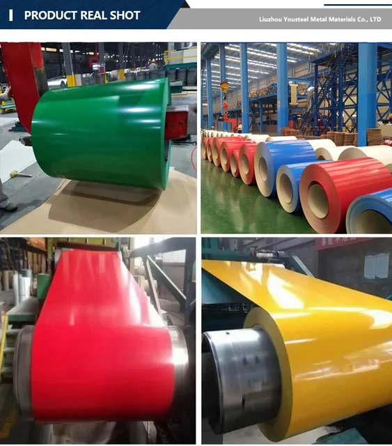 Colour Coated Pre Painted Galvanized Steel Sheet RAL CGCC PPGI