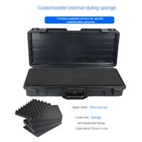 Portable Hard Toolbox Plastic Case Camera Photography Sights Equipment Safety Box Instrument Large Sturdy Storage Box With Foam 2