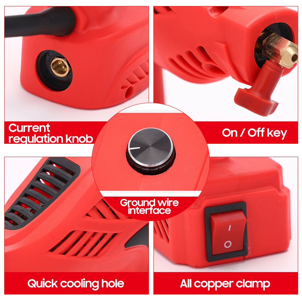 DC Electric Welding Machine welder Portable Multifunctional Hand-held Welder LCD Welder 220V Digital Display