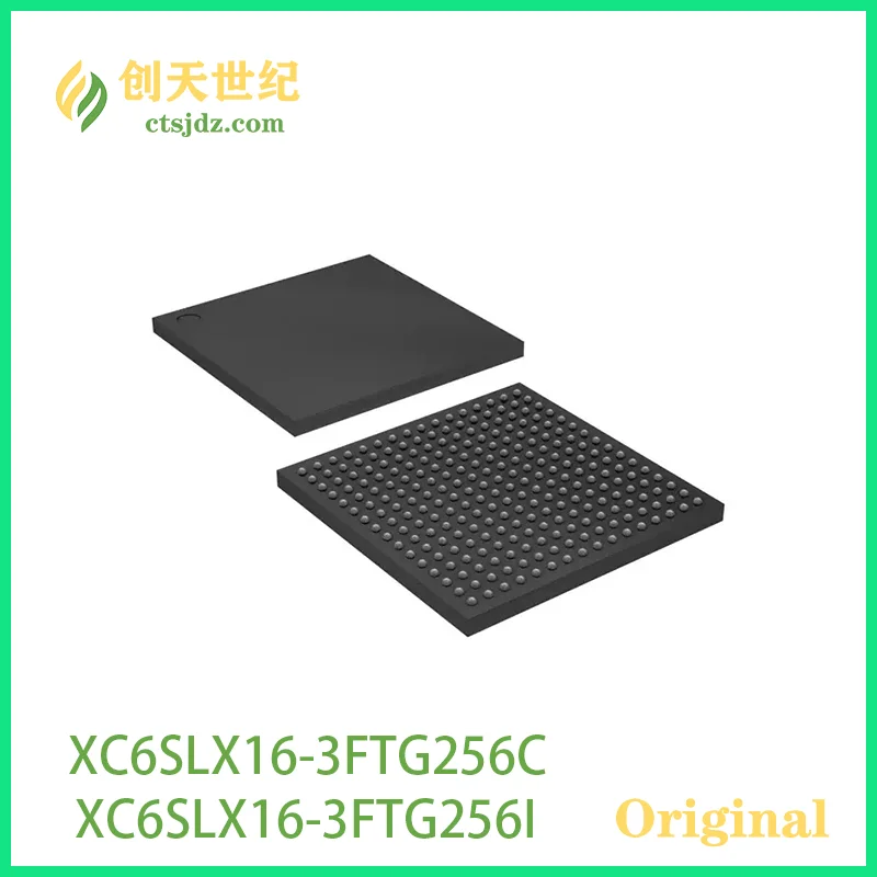 

XC6SLX16-3FTG256C New&Original XC6SLX16-3FTG256I Spartan®-6 LX Field Programmable Gate Array (FPGA) IC 186 589824 14579