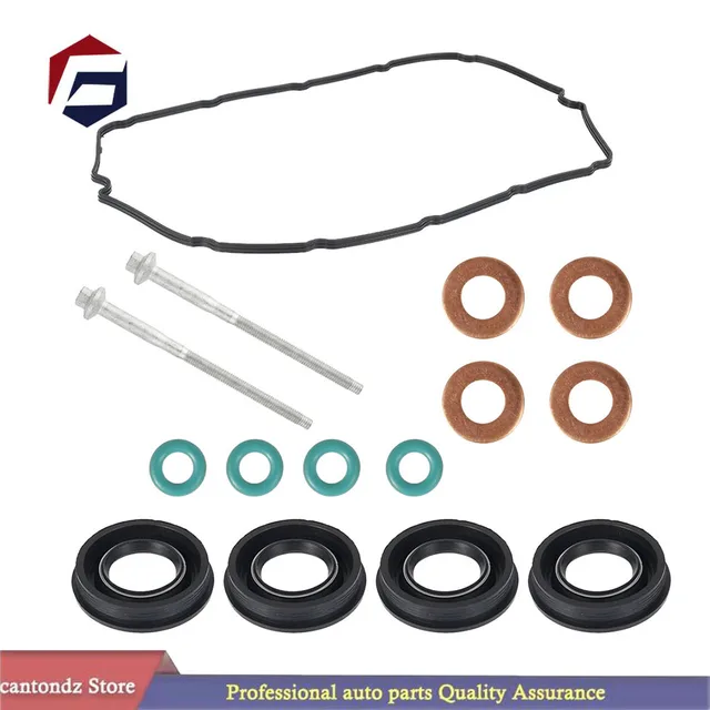 Kit Guarnizioni Iniettori Per Ford Transit MK7 2.2/3.2 TDCi | Set 14 Pezzi | O-Ring E Bulloni - Foto 7