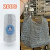 Silver Handmade Yarn Popular Same Style Woven Small Silver Bag Woven Flash Core Wire Crochet Needle 200g 1 Ball Yarn 1