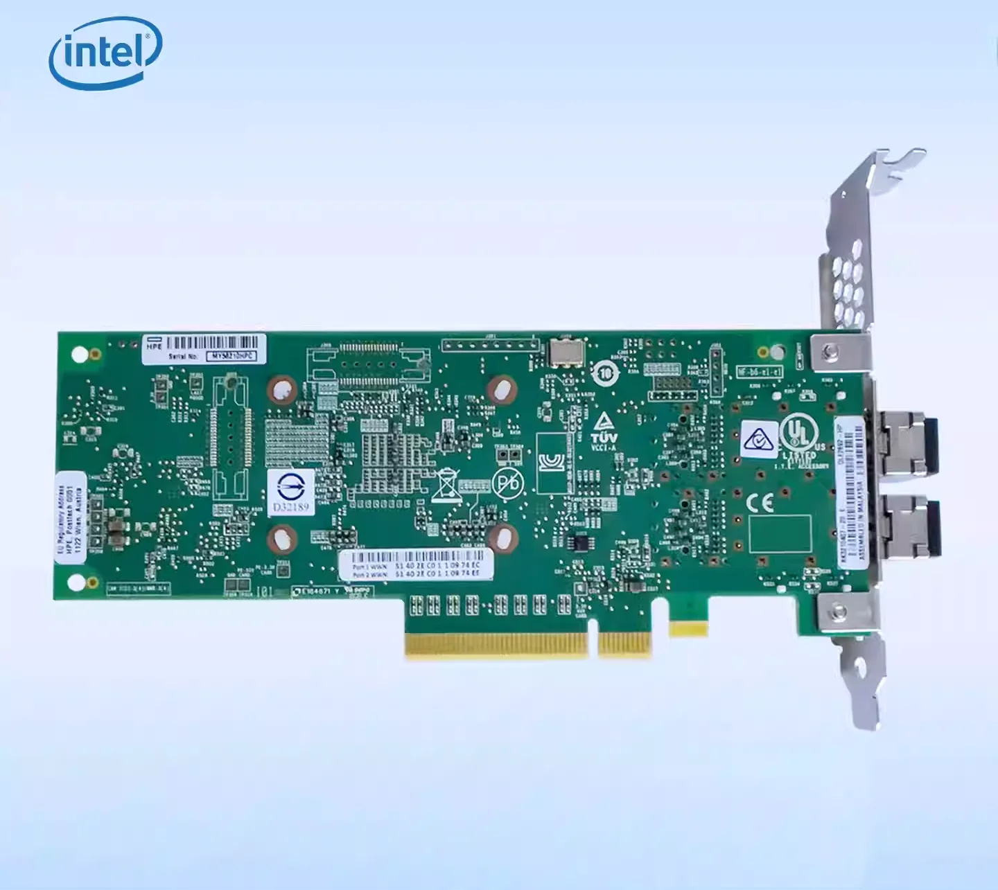 HPE P9D94A SN1100Q 16Gb 2P 듀얼 포트 FC HBA 853011-001 QLE2692-HP(SFP×2 포함)