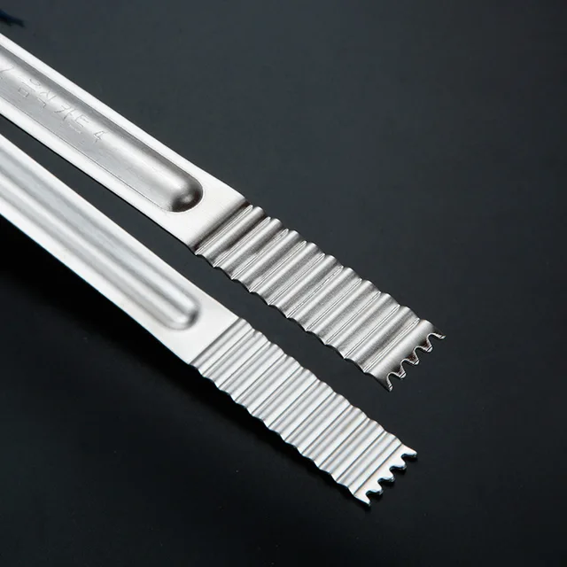 1Db Grill Fogók Hús Főzőedények Ezüst Konyhai Kiegészítők Kempingkészletek Tételt Barbecue Klip - Image 2