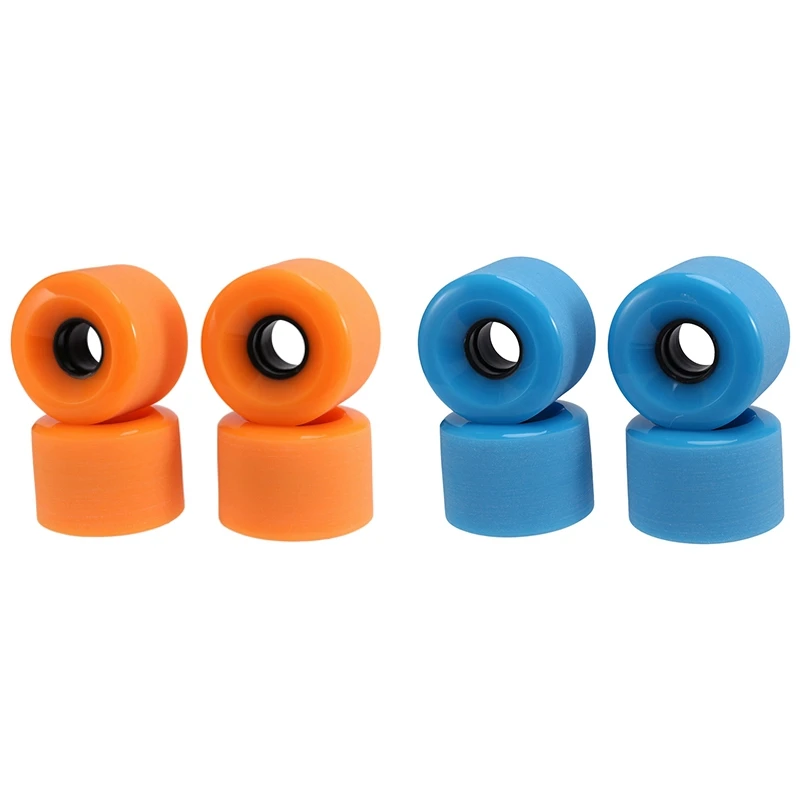 

4Pcs/Set 60X45mm Cruiser Skateboard Wheels PU Wheels Long Board Cruiser Wheels