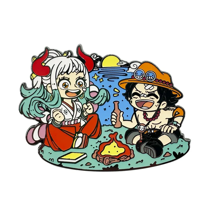 

Anime Pin Lapel Pins for Backpacks Collar Badges Brooch Enamel Pin for Clothes Manga Accessories Fashion Jewelry Gifts