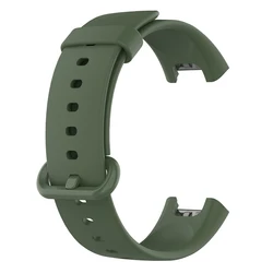Silicone Replacement Strap for Smartwatch - Elegant and Durable Watch Band (Dark Green)