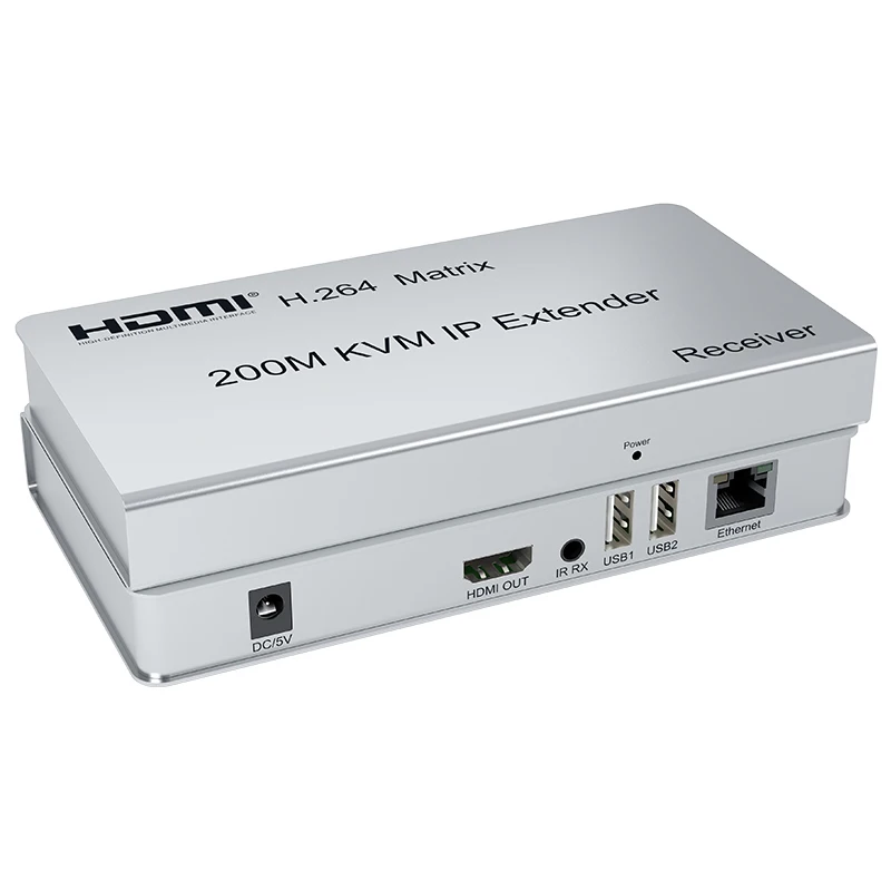 Rj45 Cat6 ̴ ̺  200m IP HDMI KVM ͽٴ Ʈũ Ʈ PS4 PC TV   Ƽ ۽ű ű