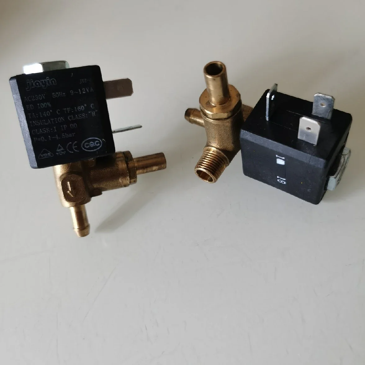 JYZ-3 9~12V 50Hz jiayin solenoid valve for high temperature steam cleaning hanging ironing machine accessories