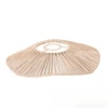 Pendant Lamp Shade Paper Rope Rattan Boho Handwoven Wicker Lampshade Home Deco Interior 5
