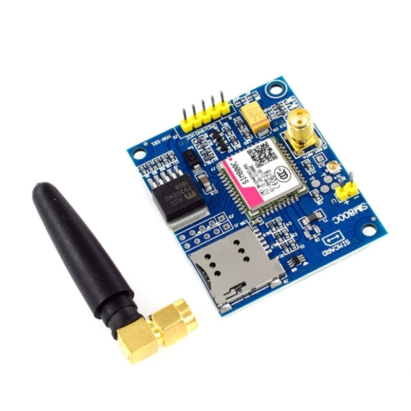 

SIM800C GSM GPRS модуль 5 В/3,3 в TTL макетная плата для arduino STM32 C51 LX9A