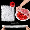 100pcs Cling Film Covers Reusable Food Storage Cover Vegetable Storage Bag Stretch Wrap Bowl Dish Cover Storage Bag Kitchen Tool 3