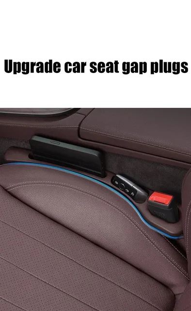 Relleno De Huecos Para Asiento De Coche + Ganchos - 2 Piezas, Universal, Para Evitar Que Objetos Caigan Y Organizar El Interior