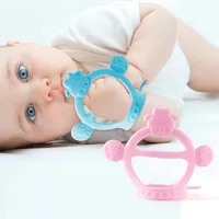 Elephant Silicone Teethers for Baby Newborn Teething Molar Toys For Toddlers Infants 3+ Months Food Grade BPA Free 1