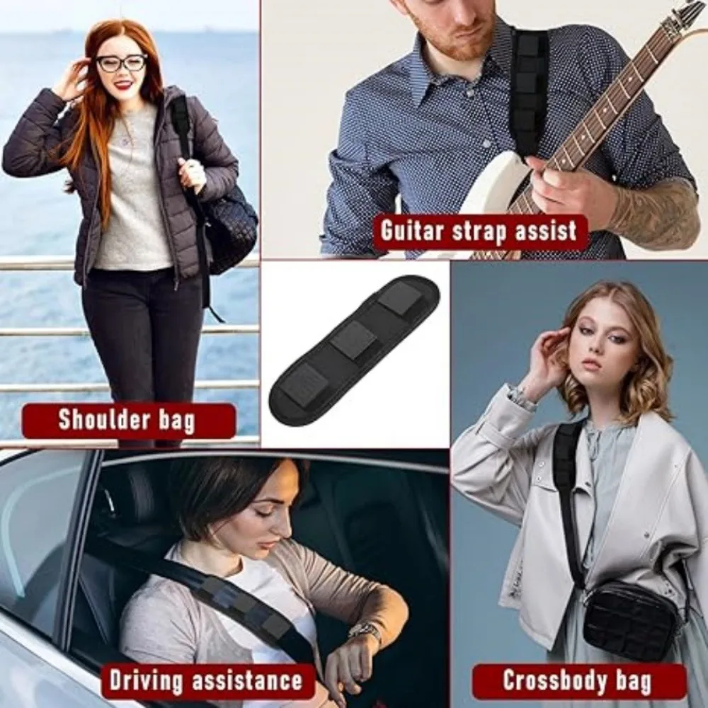 2Pcs Breathable Backpack Shoulder Strap Pad Cushioning Removable Shoulder Pad Non-slip Multifunctional Shoulder Liner Outdoor