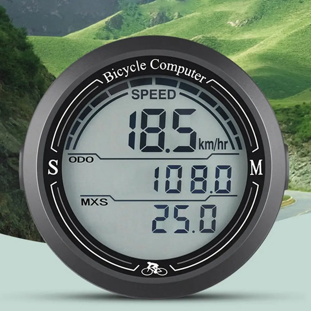 Description Picture 4 of itemWireless Bike Computer Wireless LCD Display Cycling Speed Tracker Water Resistant Multi-Functions Electronics GPS Units For Road