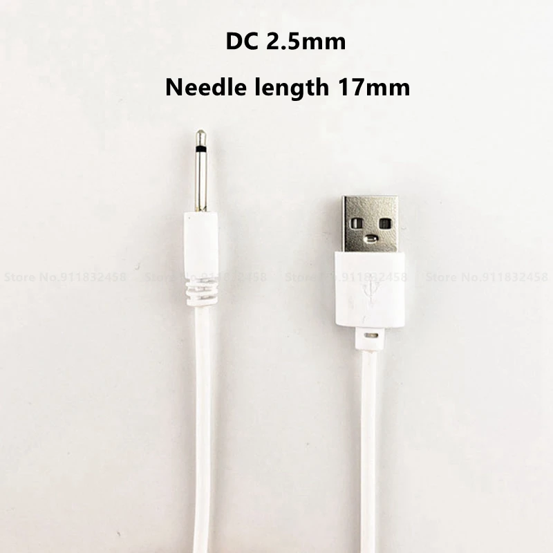 DC 2.5mm Cable for Vibrator USB Rechargeable Power Supply Charger Adult Sex Toys Women Men Accessories Charging Cables |
