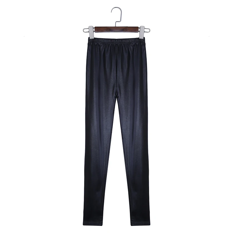Women Seamless Leggings Elastic Slim Fit Tight Pants Female Solid Color Thin Style Workout Cropped Pants Sexy For Ladies 6