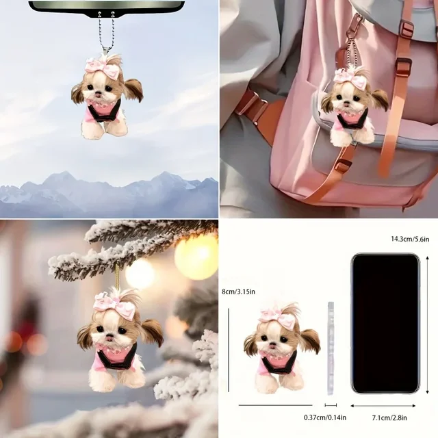 Shih Tzu Acrylic Keychain 6