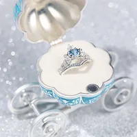 Pumpkin Fantasy Cinderella | Princess Series Ring Challenge Exquisite Fashion Trend Gift 1