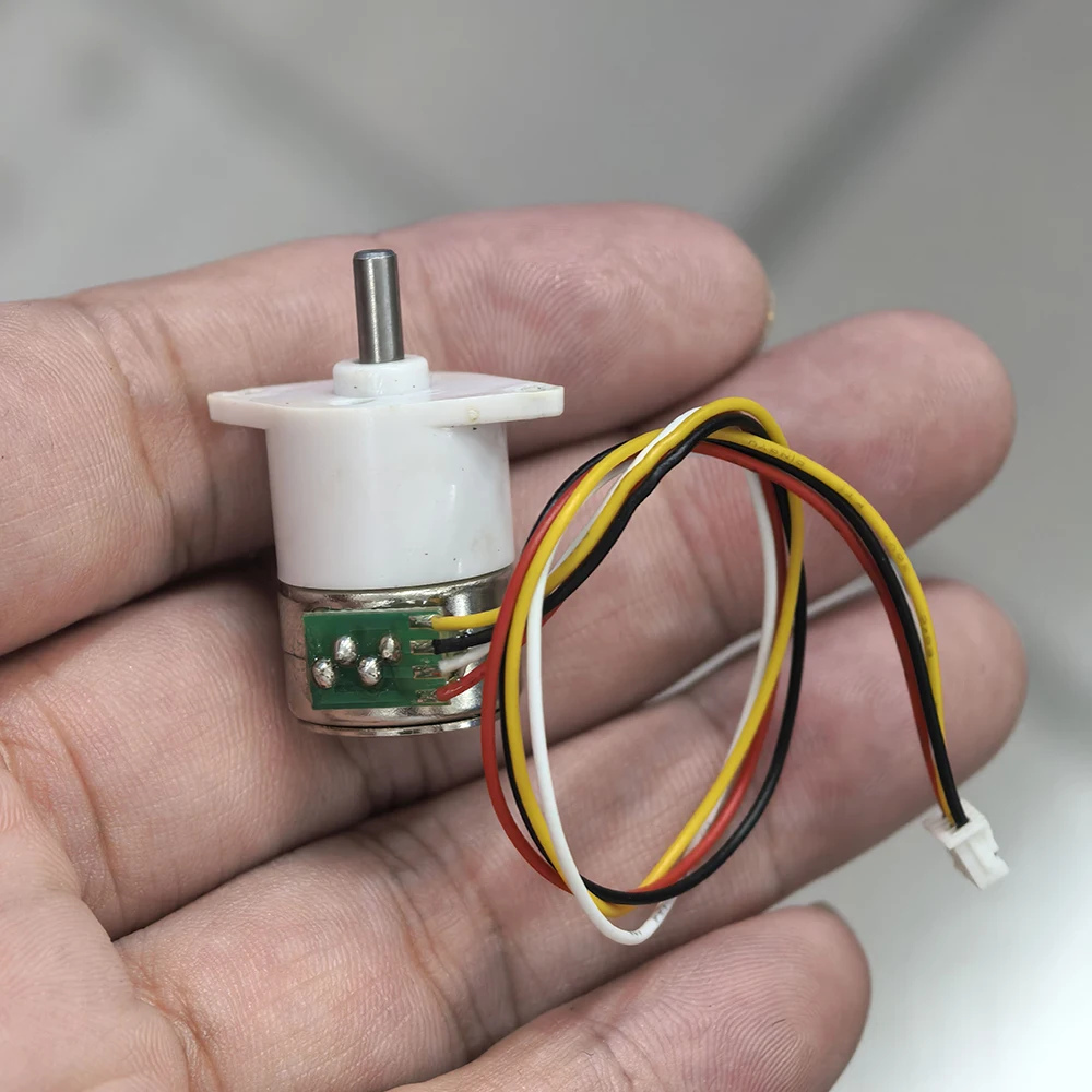 마이크로 15mm 2상 4선 스테퍼 기어 모터 기어비: 1:50 DIY 로봇 자동차 ..
