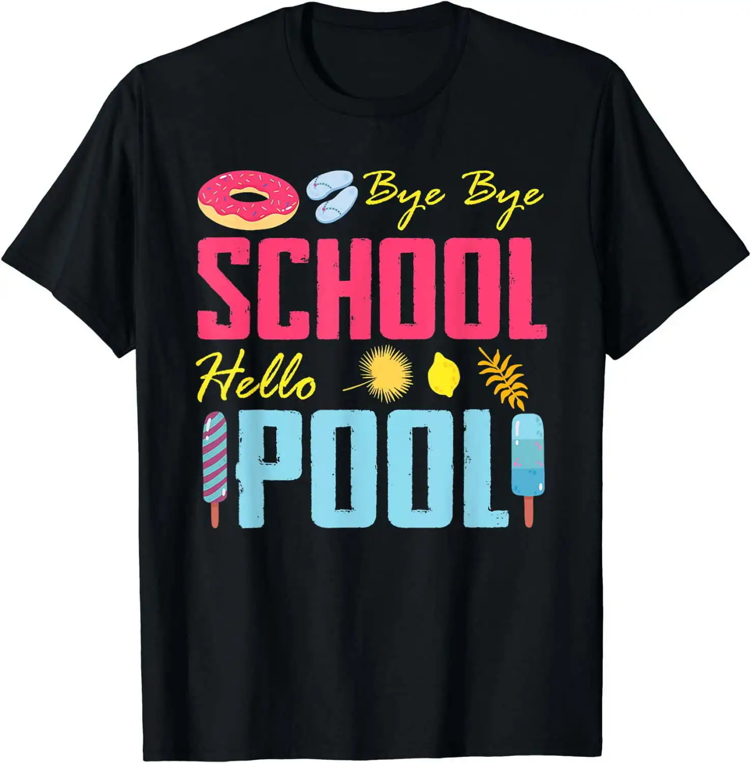

Футболка Bye School Hello Pool Beach на последний день школы