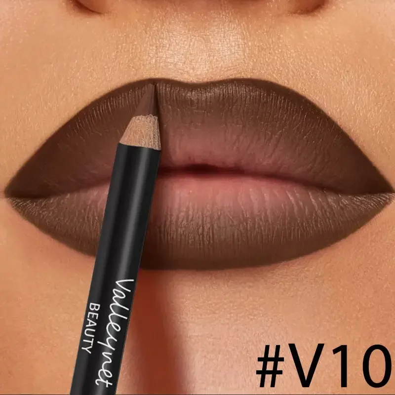 4pcs Lip Kit Set-3pcs Lip Liner+1pc Lip Glaze,