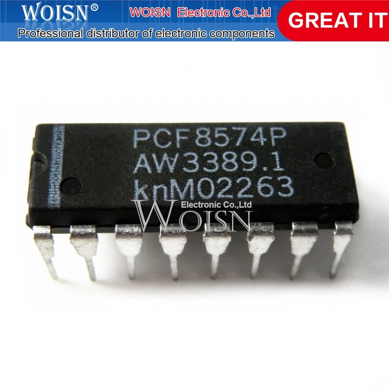 

50PCS PCF8574P PCF8574 DIP16 DIP In Stock