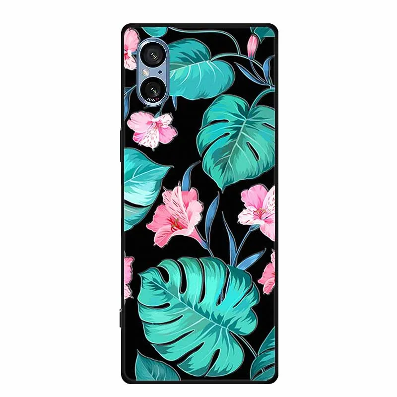 3D Relief Black Silicone Soft Back Cover Case