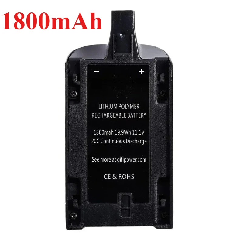 Batterie Lipo 11.1V 1600/1800/2500mAh pour Parrot Bebop Drone 3.0 à côté d'un drone Parrot Bebop