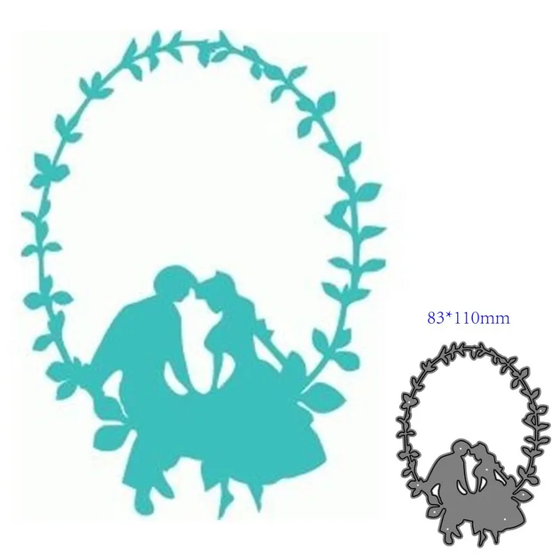 

Металлические Вырубные штампы, форма для свадебного декора, для скрапбукинга, бумаги, рукоделия, ножа, форма, лезвие, перфоратор, трафареты