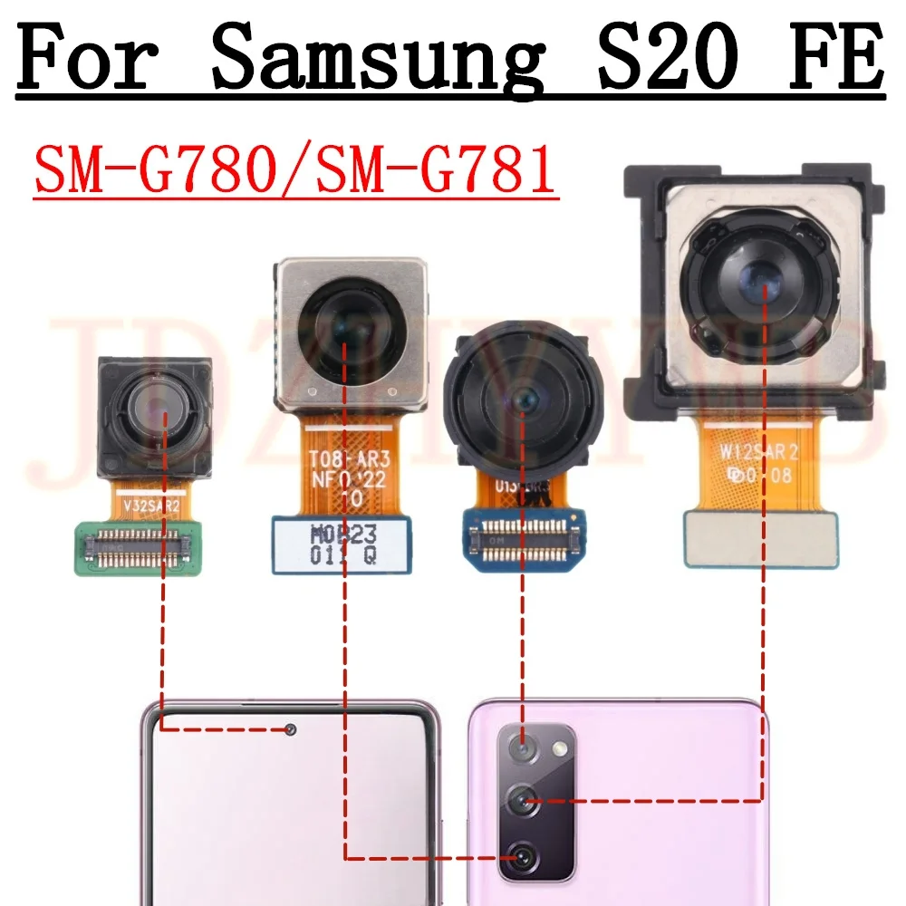 Enhanced Camera Module for Samsung Smartphones - High-Resolution Front and Rear Camera with Flex Cable