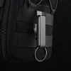 Multi-purpose belt buckle lightweight and durable stainless steel tactical key ring - suitable for both men and women 1PC 2