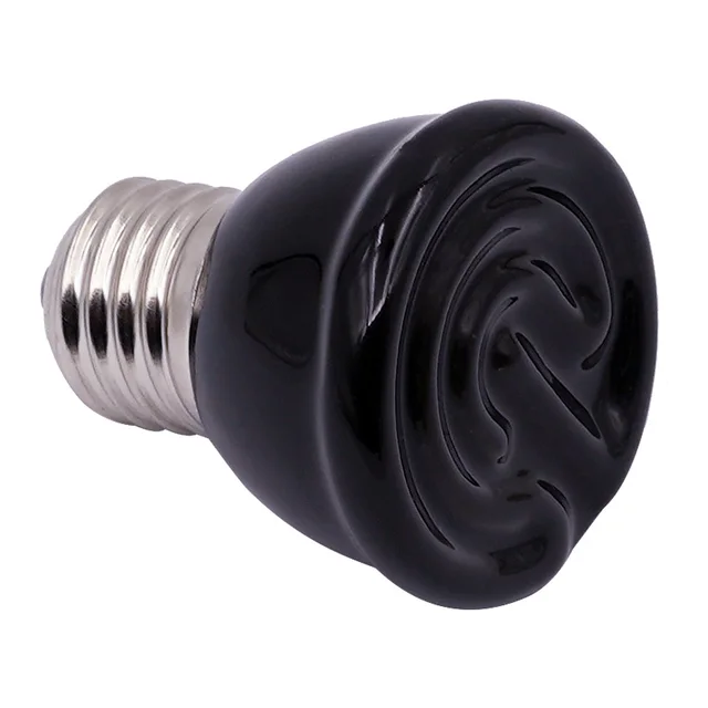25/50/75/100W E27 Pet Heating Lamp 220V Infrared Ceramic Emitter Heat Light Bulb Pet Brooder Chickens Reptile Lamp 1PC 3