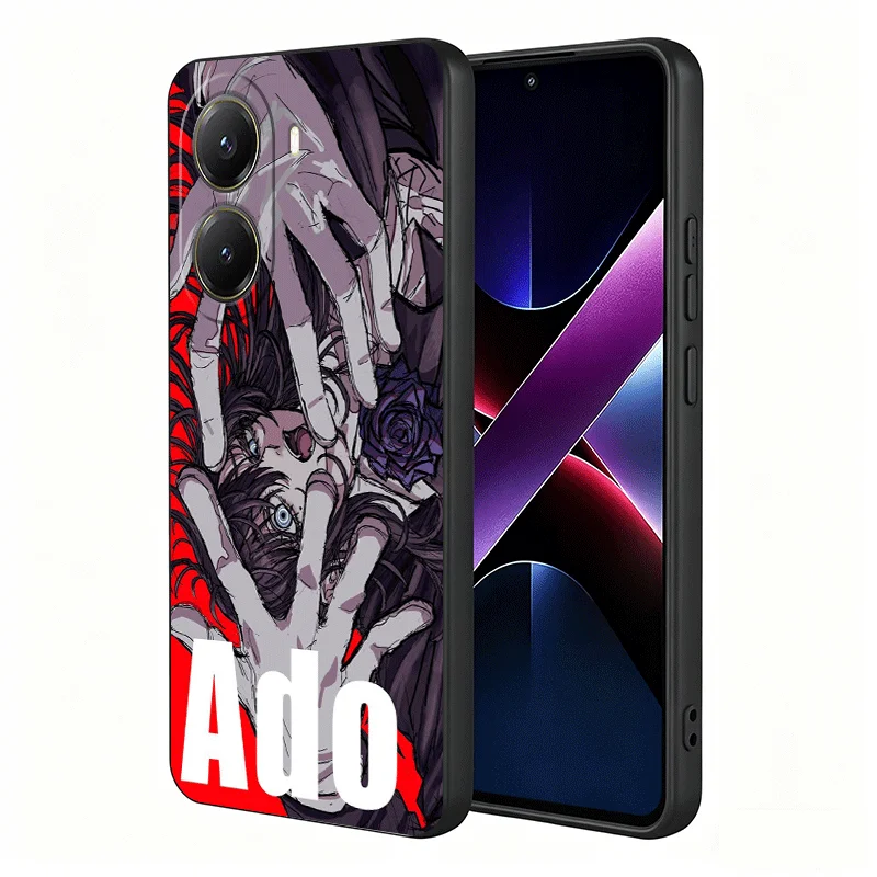 Ado Cartoon K-Kyogen X Uta Soft Phone Case