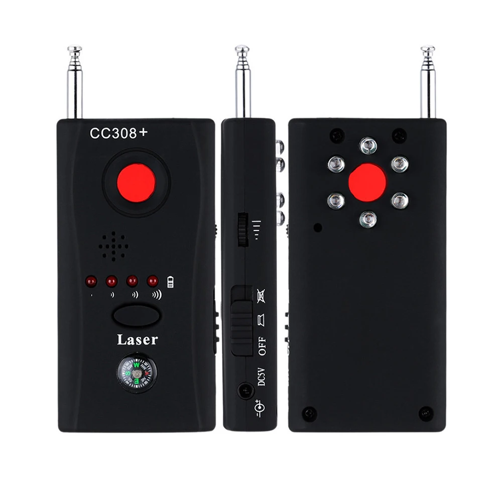 Signal Detector Multi-Function Wireless Camera Lens DV Detect CC308+ Radio Wave Full-range RF GSM Device Finder