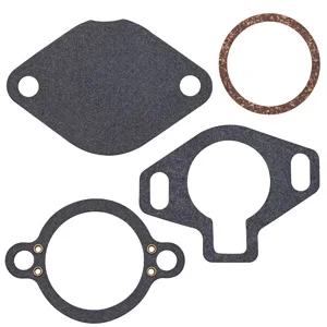 Mercruiser Thermostat Kit engine gasket set engine gasket kit 160 Degree With Gaskets Plastic Sleeve For MerCruiser V8, 4.3L 5.0L 5.7L 7.4L 8.2L 1987-Up 807252Q5